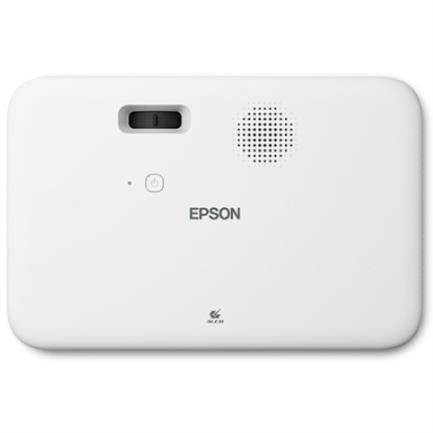 Proyector Epson EpiqVision FH02 Portátil 3LCD 3000 Lúmenes FHD Resolución 1920x1080 con Android TV