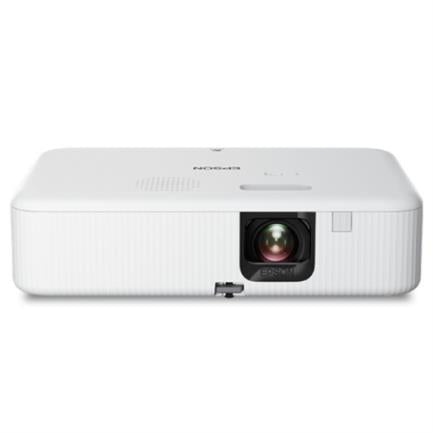 Proyector Epson EpiqVision FH02 Portátil 3LCD 3000 Lúmenes FHD Resolución 1920x1080 con Android TV