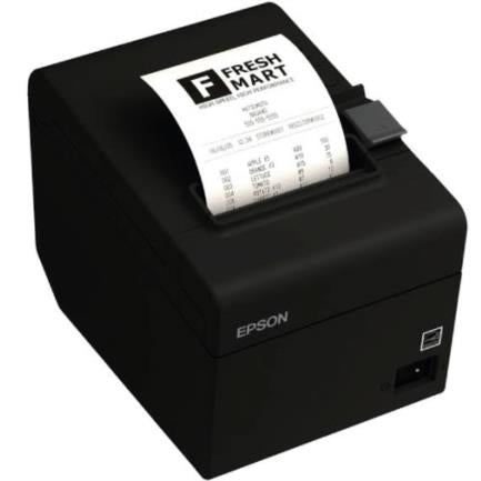 Impresora POS Epson TM-T20III Térmica Serial USB Fuente Poder Incluida Color Negro