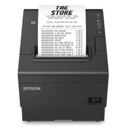 Impresora Térmica Epson TM-T88VII 180 dpi Recibos Negro