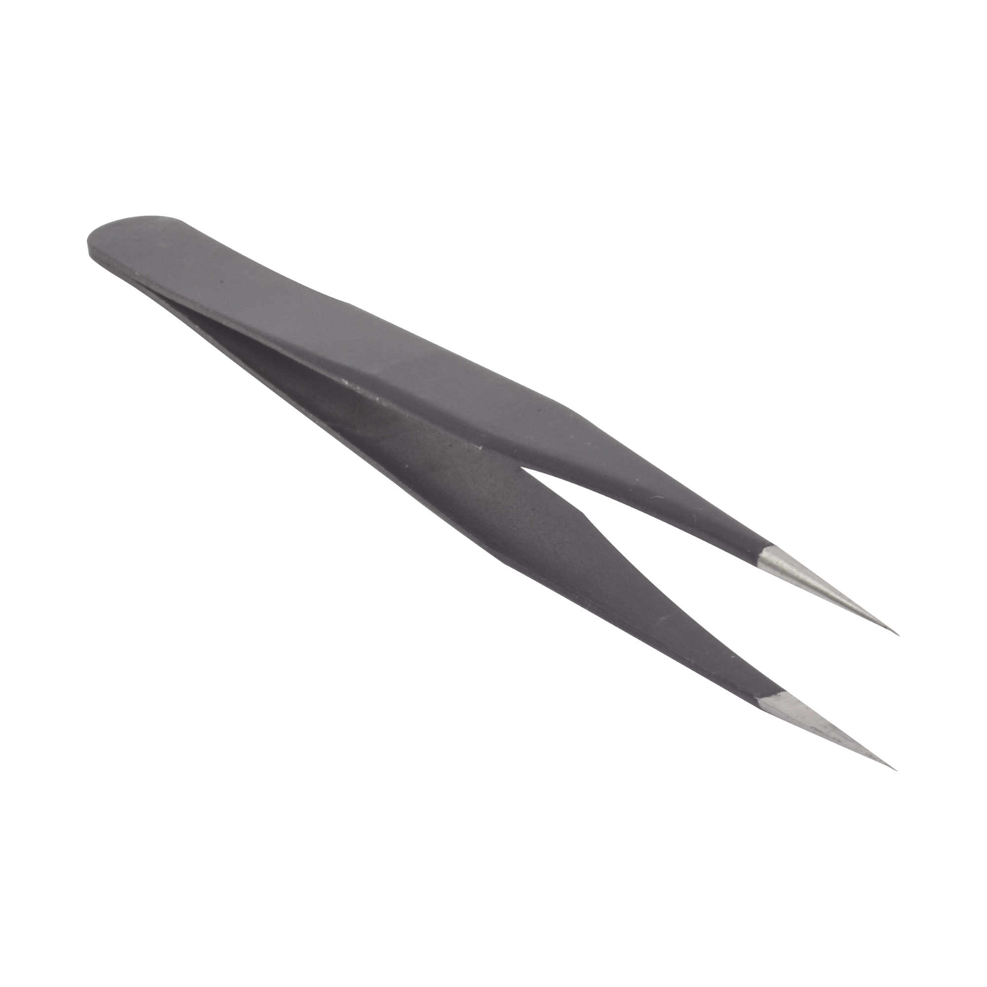Pinza Antiestática de Acero Inoxidable con Punta Fina