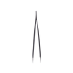 Pinza Antiestática de Acero Inoxidable con Punta Fina