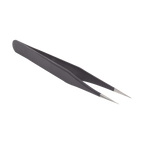 Pinza Antiestática de Acero Inoxidable con Punta Fina
