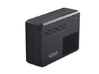 UPS interactivo CDP RUPR604 600VA/ 300W 120V 4x NEMA 5-15R con respaldo/AVR y supresión de picos rango voltaje 80Vca - 150Vca