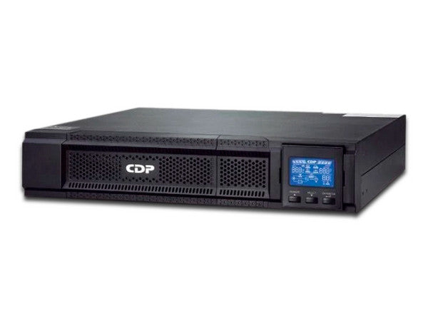 UPS CDP Online UPO11-2RT rack 2U/torre doble conversión Onda Senoidal pura 2000VA/1800W LCD 8 NEMA 5-15R 1pto USB 1 pto RS232