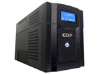 UPS interactivo CDP UPRS1508 1500VA/1050W con salida onda senoidal LCD 8 NEMA 5-15R con protección batería modem/DSL RJ11/RJ45