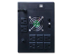 UPS interactivo CDP UPRS 2008 2000VA/1400W torre salida onda senoidal LCD 8 NEMA 5-15R c/protección batería modem/DSL RJ11/RJ45