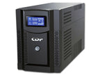 UPS interactivo CDP UPRS 2008 2000VA/1400W torre salida onda senoidal LCD 8 NEMA 5-15R c/protección batería modem/DSL RJ11/RJ45