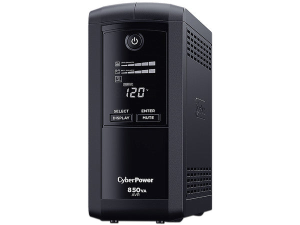 UPS CyberPower Intelligent LCD CP850AVRLCDa 850VA/510W 9 NEMA 5-15R (5 c/protección batería) 120V Energy Star
