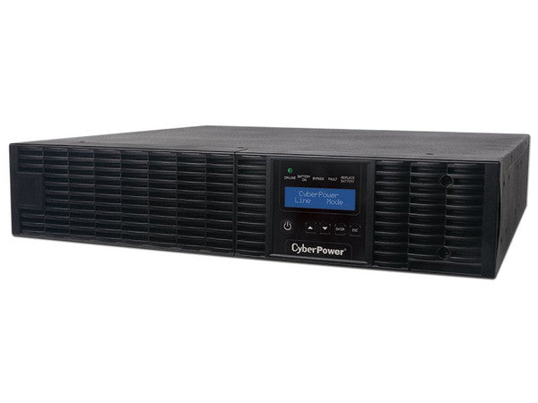 UPS Smart App Online CyberPower OL3000RTXL2U LCD 3000VA/ 2700W 100Vac - 125Vac 6x NEMA 5-20R y 1x L5-30R doble conversión