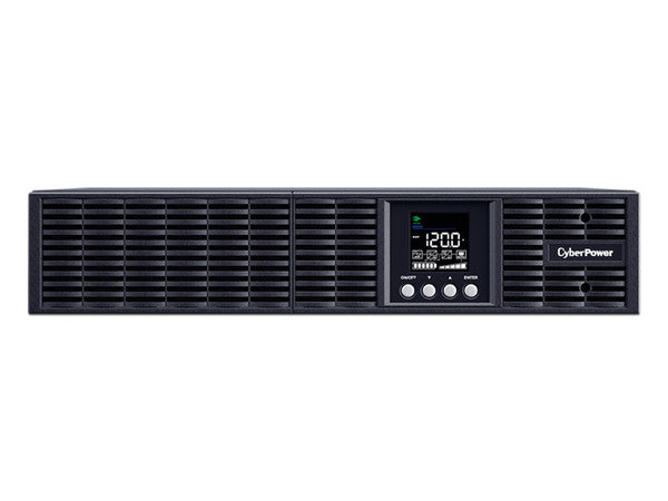 UPS Smart App Online S doble conversión CyberPower OLS1000RT2UA LCD color 1000VA/900W rack2U/torre 8x NEMA 5-15R RoHS