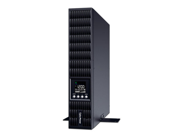 UPS Smart App Online S doble conversión CyberPower OLS1000RT2UA LCD color 1000VA/900W rack2U/torre 8x NEMA 5-15R RoHS