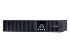 UPS Smart App Online S doble conversión CyberPower OLS1000RT2UA LCD color 1000VA/900W rack2U/torre 8x NEMA 5-15R RoHS