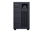 UPS Smart App Online S doble conversión CyberPower OLS3000A LCD color 3000VA/2700W 120V torre 4x NEMA 5-20R 1x Regleta de conexiones permanentes RoHS modo ECO