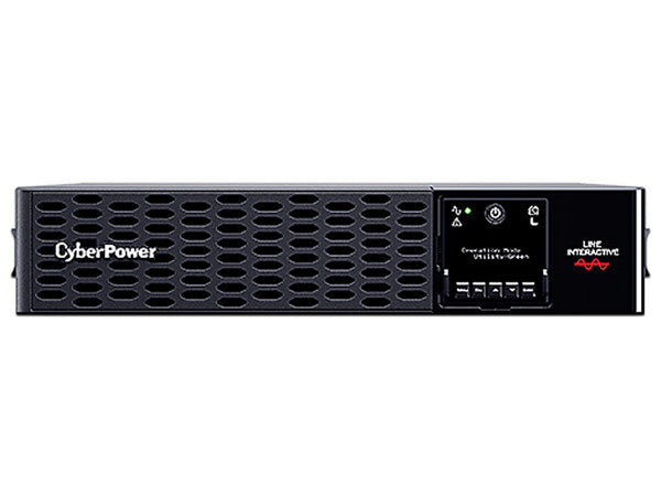 UPS Smart App CyberPower PR1500RTXL2U onda senoidal pura 1500VA/ 1500W LCD 120V rack/ torre 8x NEMA 5-15R baterías Hot Swap