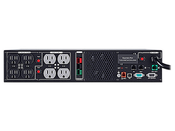 UPS Smart App CyberPower PR1500RTXL2U onda senoidal pura 1500VA/ 1500W LCD 120V rack/ torre 8x NEMA 5-15R baterías Hot Swap