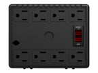 Regulador de voltaje COMPLET RPlus 2000 ERV-6-012 2000VA 1000Wcon supresor integrado 504J 8 NEMA 5-15R 120V entrada/salida