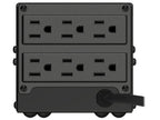Regulador Koblenz ER-2550 2500VA 6 contactos NEMA 5-15R 120V indicador desconexión automática