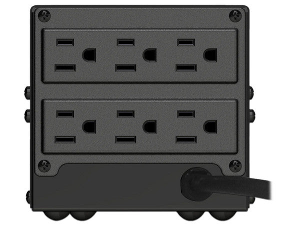 Regulador Koblenz ER-2550 2500VA 6 contactos NEMA 5-15R 120V indicador desconexión automática