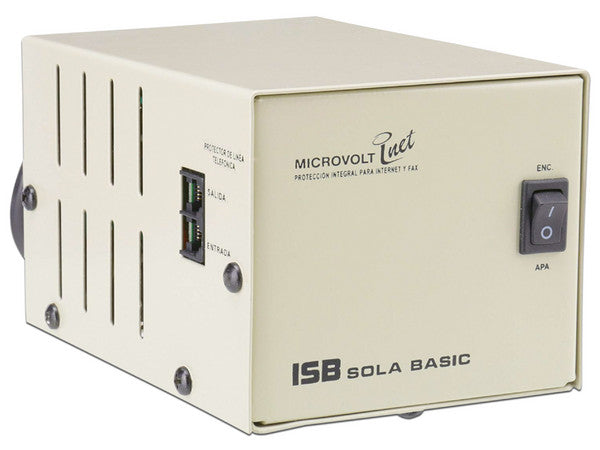 Regulador Sola Basic Microvolt INET DN-21-102 1000 VA 4 contactos NEMA 5-15R