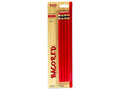Bacopencil En Blister C/4 Pzas Rojo