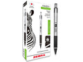 Lapicero Zebra M-301 Retráctil Punto 0.5Mm C/6 Pzas