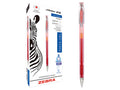 Bolígrafo Zebra J Roller Rx Punto Fino 0.5Mm Tinta Gel Color Rojo C/6 Pzas