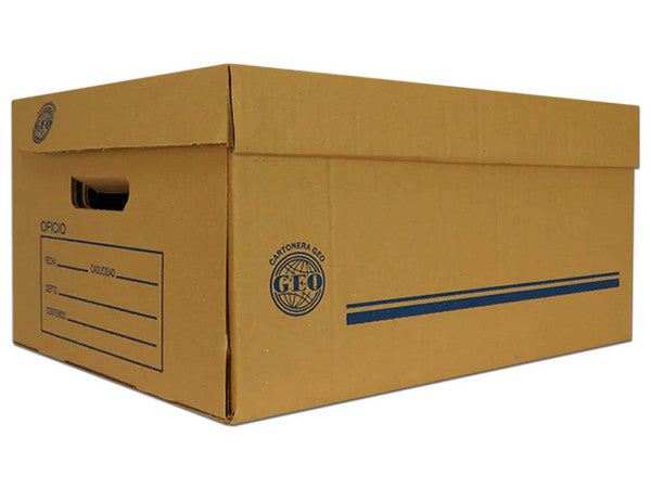 CAJA GEO ARCHIVO CARTON OFICIO 50X35X25 CM C/20