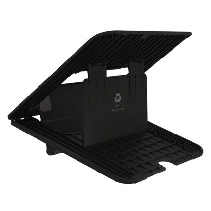 Soporte Fellowes Para Laptop Breyta Color Negro 12 Con Ajustes De Altura