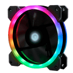Kit de Ventiladores Game Factor FKG400 3 Fans 120mm RGB + 2 Tiras LED + Control Remoto