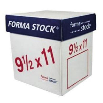 Papel Formastock 9.5x11" Blanco 2Tantos C/1500