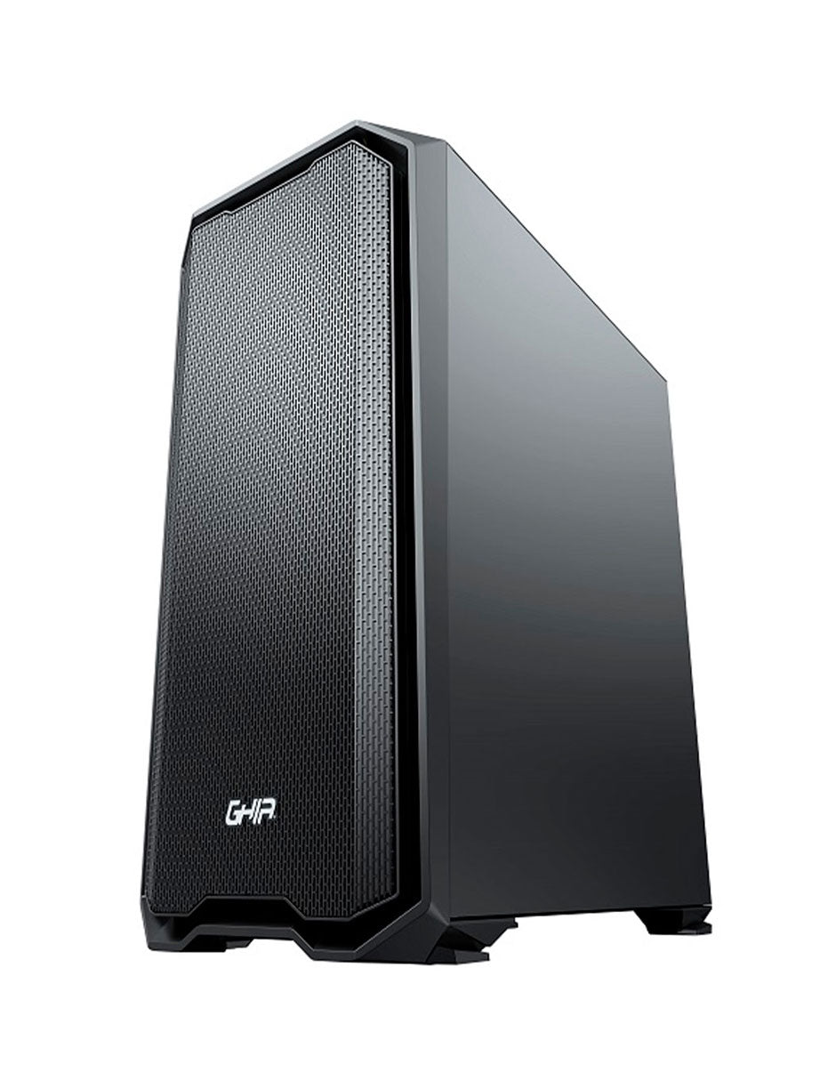 Ghia Frontier Elite 1.3 AMD Ryzen 5 8500G 6 núcleos hasta 5.0GHz enfriamiento líquido RAM 16GB DDR5 SSD NVMe 1TB Wi-Fi BT AMD Radeon RX 9060 XT 16GB sin sistema