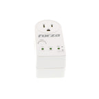 Protector de Voltaje Forza FVP-1201B Blanco 900J/1800W 1 SLD Giro 350° Temporizador 120V