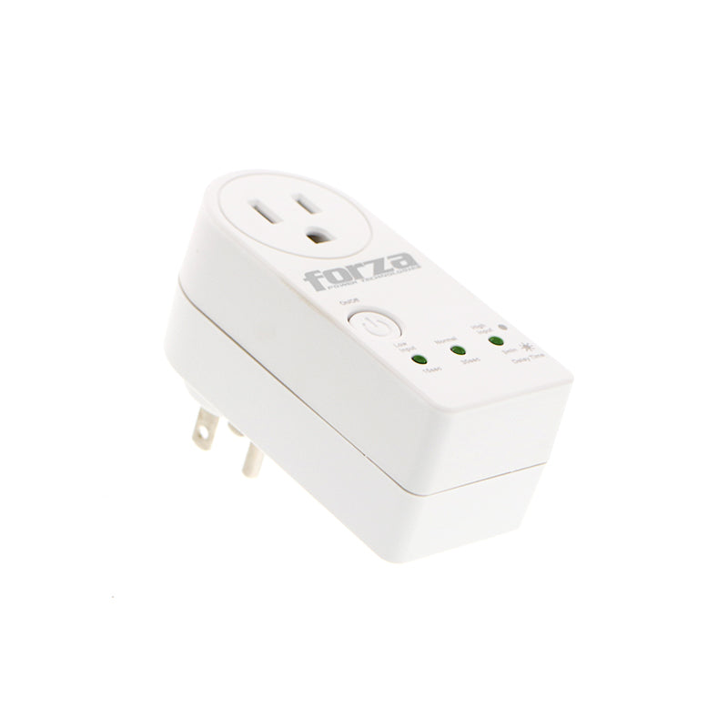 Protector de Voltaje Forza FVP-1201B Blanco 900J/1800W 1 SLD Giro 350° Temporizador 120V