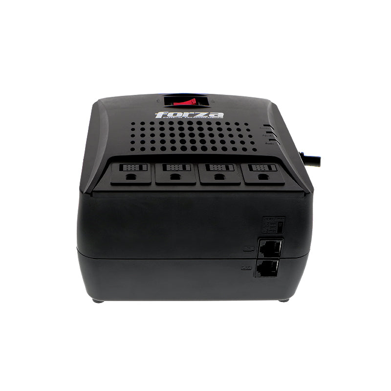 Regulador de Voltaje Forza FVR-3001M 3000VA/1500W 4 Salidas RJ45 120V