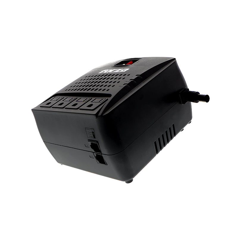 Regulador de Voltaje Forza FVR-3001M 3000VA/1500W 4 Salidas RJ45 120V