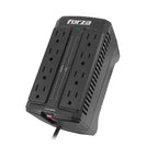 Regulador de Voltaje Forza FVR-901M 900VA/450W 8 Salidas Montaje en Pared 120V