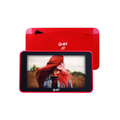 Tablet Ghia A7 WiFi, Quad Core A133, 1GB RAM, 16GB, Cámaras 0.3MP y 2MP, 2100mAh, Android 11 Go, Roja