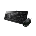 Kit Teclado Multimedia y Mouse USB Ghia Negro Alambrico