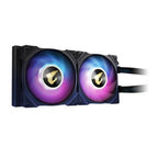 Enfriamiento Líquido Gigabyte GP-AORUS Waterforce X 240 2x120mm ARGB LCD Display 60x60mm