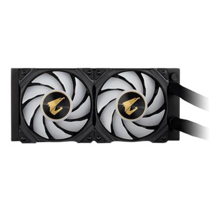 Enfriamiento Líquido Gigabyte GP-AORUS Waterforce X 240 2x120mm ARGB LCD Display 60x60mm