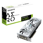 Tarjeta De Video GIGABYTE 16GB GeForce RTX 5080 AERO OC SFF — 3xFan / GDDR7 / DLSS 4 / 1xHDMI / 3xDP — Modelo GV-N5080AERO OC-16GD