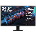 Monitor Gamer Gigabyte GS25F2 24.5", IPS, FHD 1920x1080, 200Hz, 1ms GTG, HDR10, HDMI/DP, Bocinas 2x2W, Negro
