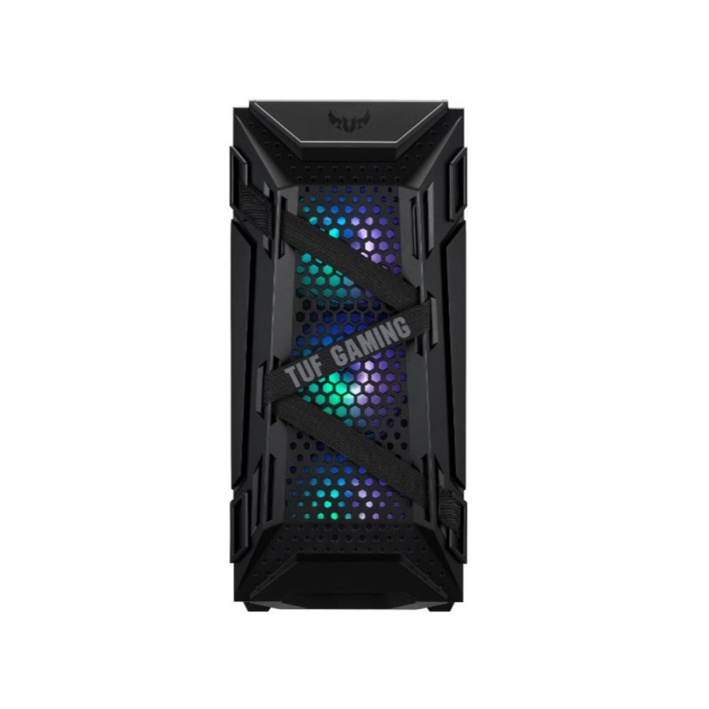 Gabinete ASUS TUF Gaming GT301 RGB Negro 3 Ventiladores 120mm — Modelo GT301/BLK/ARGB Fan