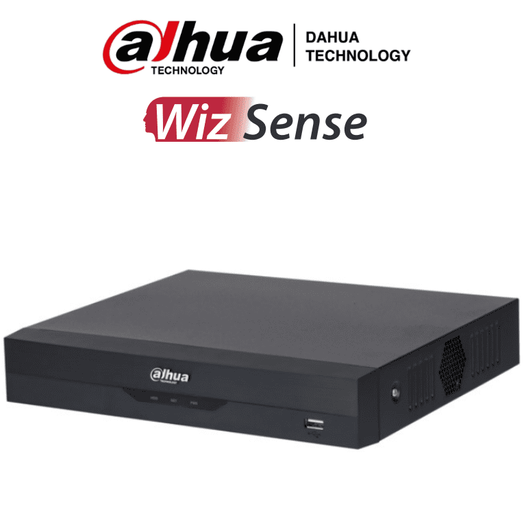 Dahua XVR5104HS-4KL-I3 DVR 4K 4 Canales +4 IP Hasta 8 IP WizSense H.265+ Reconocimiento Facial Protección Perimetral SMD Plus Bahía SATA Hasta 10TB Compatible IoT POS