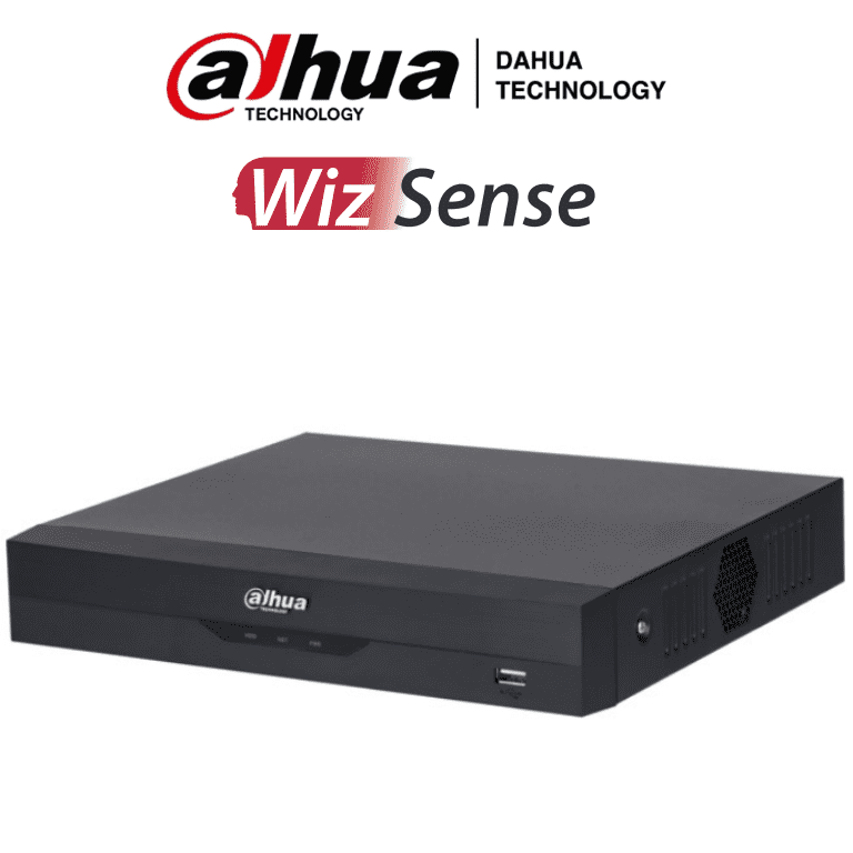 Dahua XVR5104HS-I3 DVR 5MP Lite WizSense 4 Canales +2 IP Hasta 6 IP Reconocimiento Facial Protección Perimetral 1 Canal SMD Plus H.265+ IoT POS 1 Puerto SATA