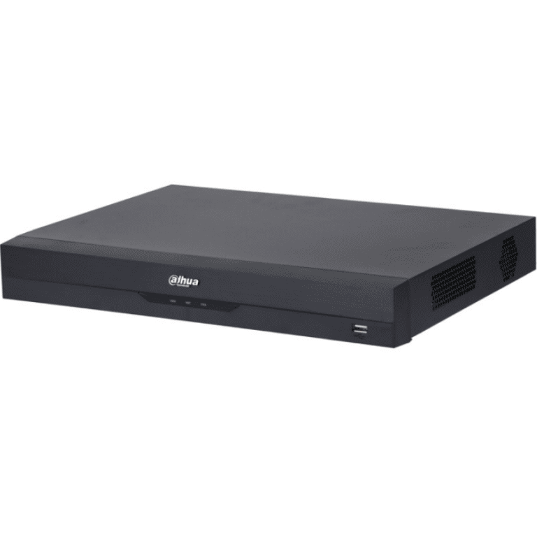 Dahua XVR5216AN-4KL-I3 DVR 16 Canales 4K WizSense IA H.265+ 2 Bahías HDD 16 HDCVI +16 IP Hasta 32 IP 2 Canales Reconocimiento Facial SMD Plus Codificación IA IoT POS Audio Bidireccional