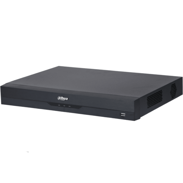 Dahua XVR5232AN-I3 DVR 32 Canales 5MP Lite WizSense H.265+ 2 Bahías HDD Hasta 32 IP 2 Canales Reconocimiento Facial SMD Plus Codificación IA Onvif IoT POS Audio Bidireccional