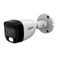 Dahua HAC-HFW1209CM-A-LED-0280B-S3 Cámara Bullet Full Color 1080P Lente 2.8mm 108° Micrófono Integrado WDR Digital Iluminación 20M Metálica IP67 Compatible CVI CVBS AHD TVI
