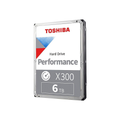 Disco Duro Toshiba 6TB X300 Performance 3.5" 7200RPM 256MB (HDWR460XZSTA)